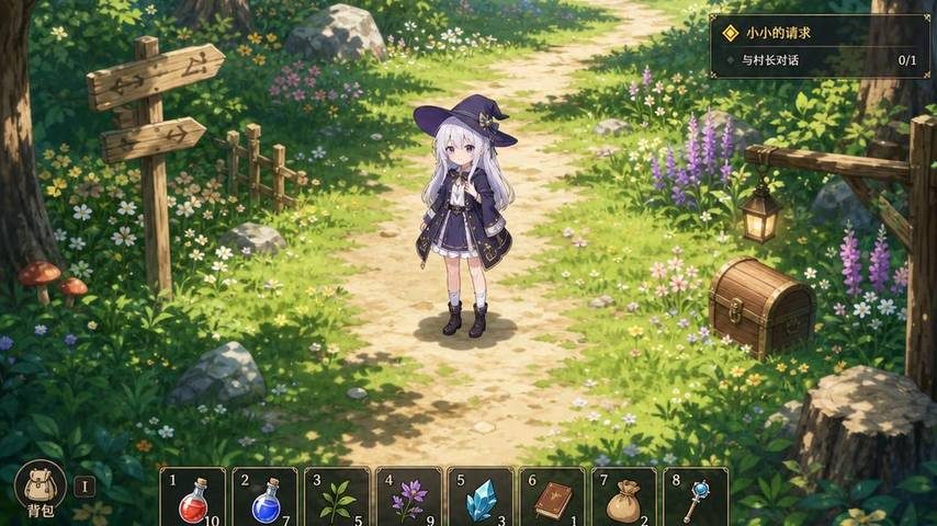 魔女秘药 角色路线 场景图 8