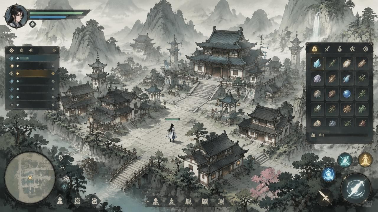 鬼谷八荒 探索场景 内容截图 1