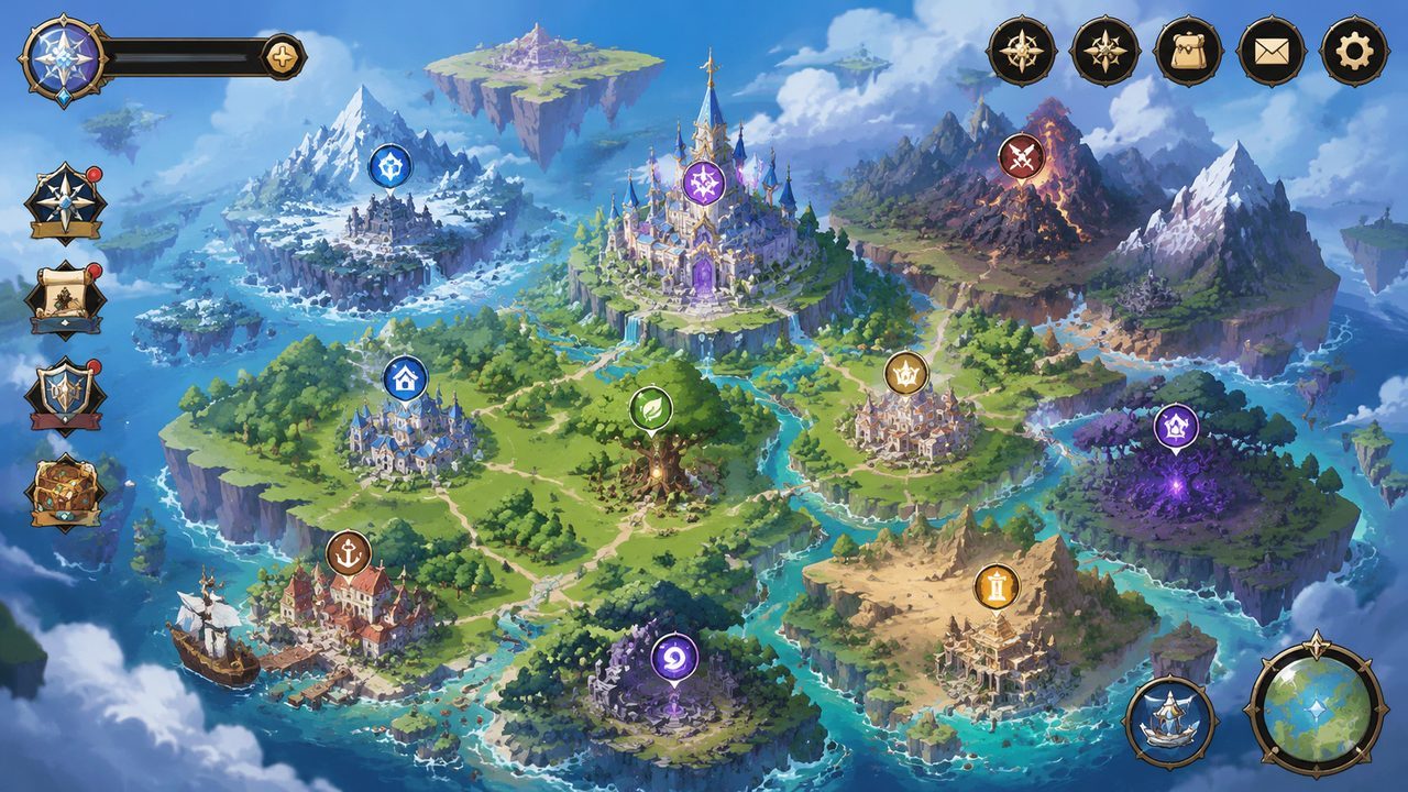 魔法师露娜 地图推进 展示图 1