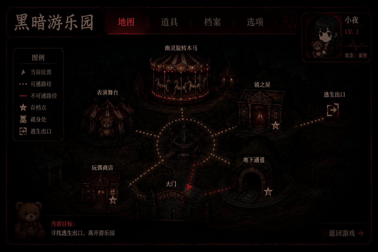 黑暗游乐园 剧情互动 资料图 2