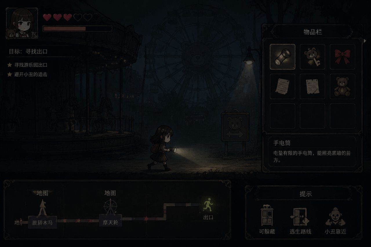 黑暗游乐园 操作界面 场景图 7