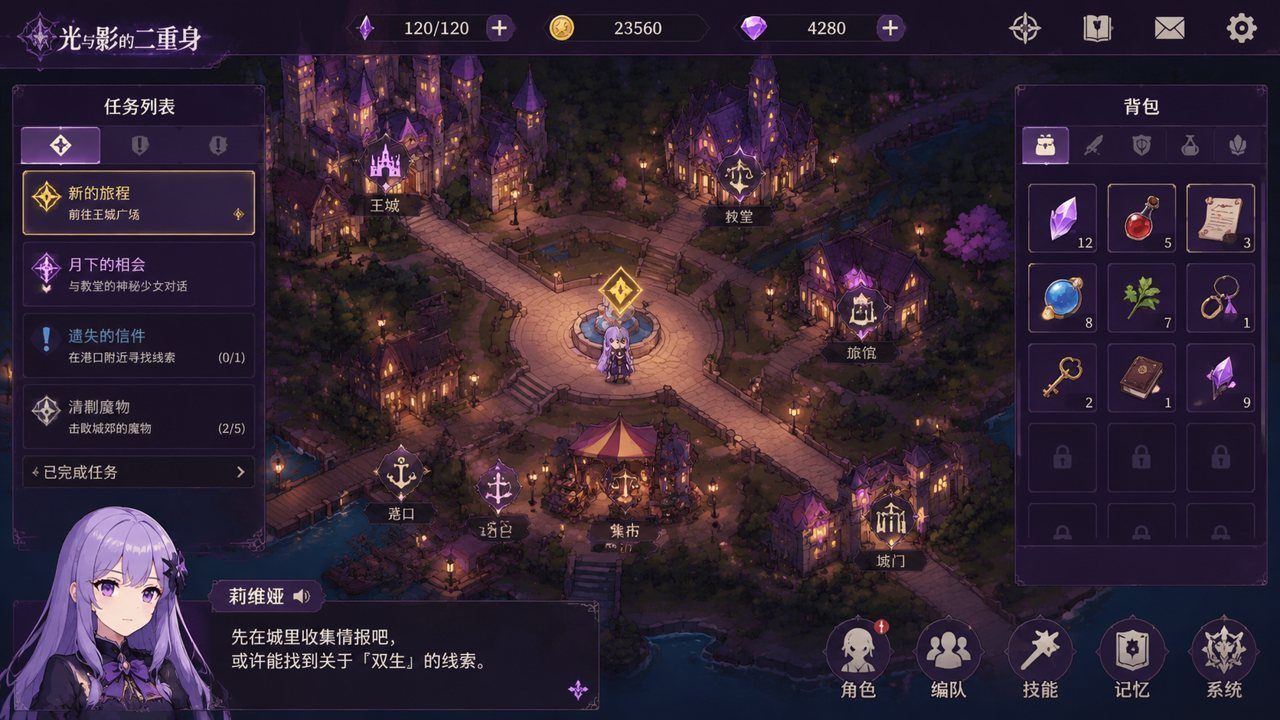 光与影的二重身 攻略要点 场景图 8
