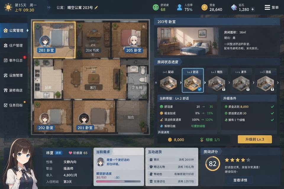 ROOM 角色路线 内容截图 8